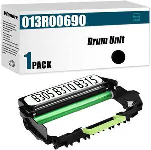013R00690 Drum Unit (with chip) Compatible for Xerox B305 B310 B315 Printer, High Yield 40000 Pages, Convenient to Install Eco (Black)
