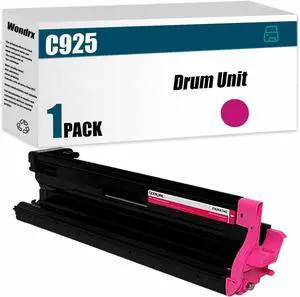 C925 Drum Unit (with chip) Compatible for Lexmark C925 C925DE X925 X925DE Printer, High Yield 30000 Pages, Convenient to Install Eco C925X72G C925X73G C925X74G C925X75G (Magenta), Black