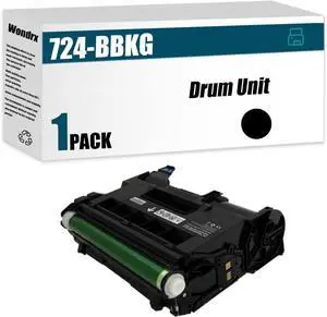 724-BBKG Drum Unit (with chip) Compatible for Dell S2815dn S2810dn H815dw Printer, High Yield 85000 Pages, Convenient to Install Eco 35C7V CV60J(Black)