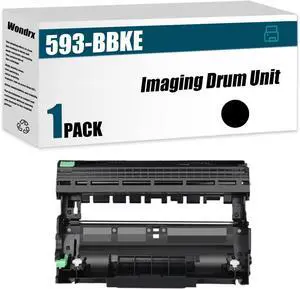 593-BBKE Imaging Drum Unit (with chip) Compatible for Dell E310dw E514dw E515dn E515dw Printer, High Yield 12000 Pages, Convenient to Install Eco WRX5T(Black)
