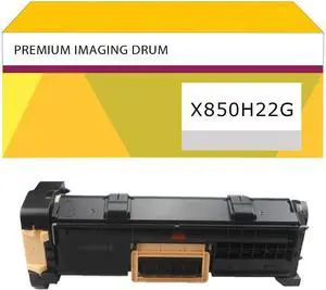X850H22G Drum Unit Suitable for Lexmark X850e X852e X854e Printer, Imaging Drum 60 000 Pages, Black