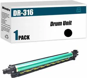 DR-316 Drum Unit (with chip) Compatible for Konica Minolta bizhub C250i C300i C360i Printer, High Yield 120000 Pages, Convenient to Install Eco AAV70RD AAV70TD (Black-1)