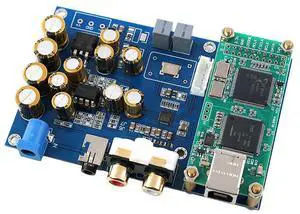 FOR Version ES9018K2M Fever Compatible Italian I2S Input Decoding Board DAC Board, Sunken Gold Board FOR Version ES9018K2M Fever Compatible Italian I2S Input Decoding Board DAC Board, Sunken Gold Board