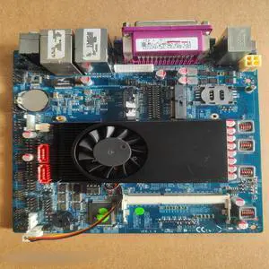 FOR ITX-1037P-2L Main Board Industrial Control Main Board 17x17 ITX Main Board Dual Network Port 6COM Port