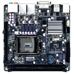 FOR B75N 1155 ITX mini main board 17 * 17 dual Gigabit network interface card with wireless