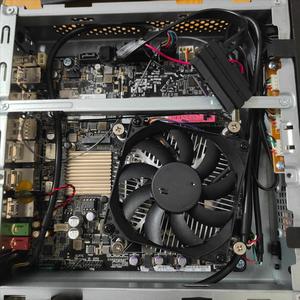 FOR H110T MINI-ITX Dual Network Interface Card DC Power Supply HTPC H310T Main Board