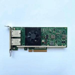 FOR X540-T2 E10G42BT Dual Port 10 Gigabit Network Interface Card 3DFV8 with Fan