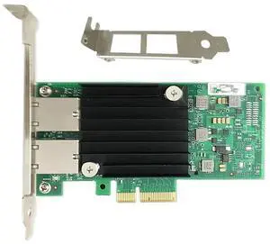 10 Gigabit Dual Port Network Interface Card 550T2 Desktop Computer Server PCIEX4 Built-in Wired Network