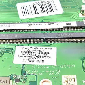 FOR TPN-Q222 15-DY 15-FQ Main Board L71757-601 Version Number: DA0P5DMB8C0