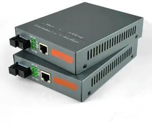 FOR 1 Pair 10/1001000Base HTB-GS-03-AB SM simplex Fiber Optice Device Enternet Media Converter 20KM Fiber TTransceiver