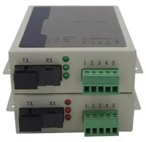FOR 1pair RS485/422 optic fiber converter modem Optical transceiver Two-way RS485 data optical transceiver