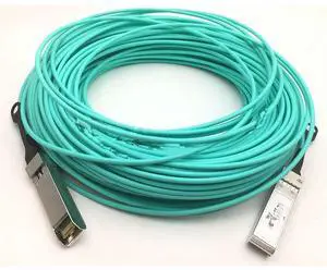 FOR 10G SFP+ Cable 50M OM3,10Gb/s 50Mtrs(164ft) OM3 Active Optic Cable Compatible Switch