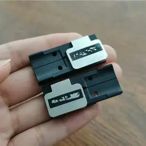 FOR 1 Pair FH-70-250 Optic Fiber Fusion Splicers Single Bare Fiber Clamps Fiber Holder FSM-70R/70R+/19R+/12R/19S/80S/80S+/70S