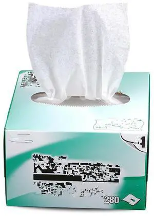 FOR Optical Fiber End Face Wipe Paper 280 PCS/Pack Fiber Cleaning Paper Packes KIMTECH Dust- Paper Anti-Static Wipe