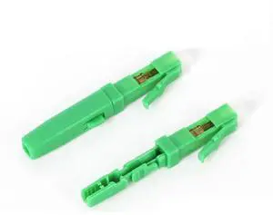 FOR 100PCS Fiber drop cable LC APC singlemode fiber optic quick connector LC Embedded type Fiber Optic Fast Connector