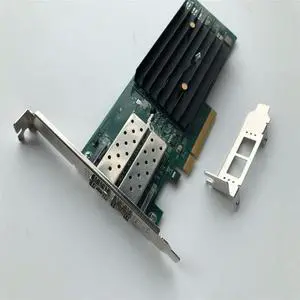 FOR 1020 10GB Dual Port PCI-E 2.0 X8 Dual port 10 GBIT/s 10 MBIT/s optical fiber network adapter With 2 modules