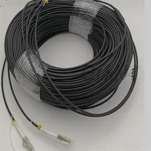 FOR MM,2 s,50/125 OM3-300,LSZH Black Jacket,3.0mm,SC/UPC-SC/LC/ST/FC 100/150/ 200M 2Fibers 2C Fiber Patch Cord,No Reel