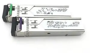FOR 1Pair 1.25G BIDI Single Mode Single 1490/1550 80KM-200KM Simplex LC Connector Fiber WDM Optic Module For