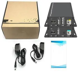 FOR Video Over Fiber Hdmi-compatible To Fiber Digital Transceiver HDMI 4K60HZ+KVM Optical Transceiver