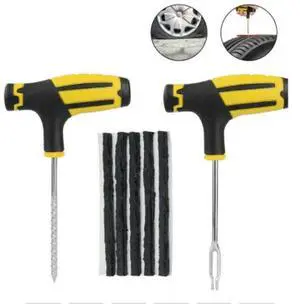 FOR Car Repair Tool Kit Tool Tire Repair Kit Car Bike Auto Tubeless Tire Tyre Puncture Plug