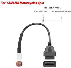 FOR 16pin Jumper Tester ConnectorOBD2 Female K Line Can Line Diagnostic Cable K+CAN OBD2 Cable for Motor*cacel/Car/Truck