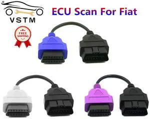 FOR For ECU Scan&Multiecuscan Adaptor OBD2 Connector Diagnostic Adapter Cable For ECU 3pcs Cable OBD2 16pin cable
