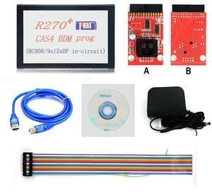 FOR R270+ V1.20 CAS4 BDM Programmer OBD2 Diagnostic Tool for Professional Auto Key Programmer R270 Support M35080