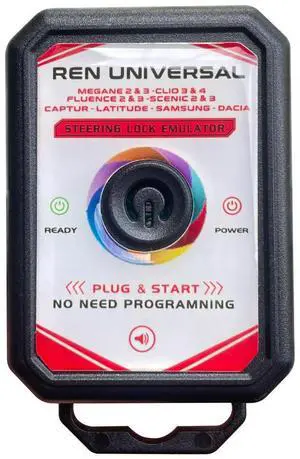 FOR Steering Lock Emulator Simulator ELV for megane 2/3 CLIO3&4 FLUENCE/SCENIc 2&3 Plug & Start no program