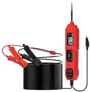 FOR Automotive Electric Circuit Tester Car Electrical System Tester Voltage Power Probe Kit 6V-48V LED Digital Display