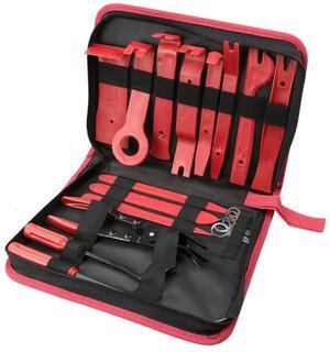 FOR 19pcs/Set Portable Car Panel Removal Tool Kit Nail Puller Radio o Door Pry Repair Clip Trim Dash Removal Installer Hand Tool