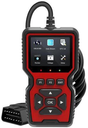 FOR OBD2 Live Data Professional Mechanic OBDII Diagnostic Code Reader Tool Check Engine Light Voltage Testing V519