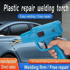 FOR Plastics Welder Machine Car tool PVC Welding Gun Soldering Iron For Plastic Auto Bumper Repair Kit for Workshop