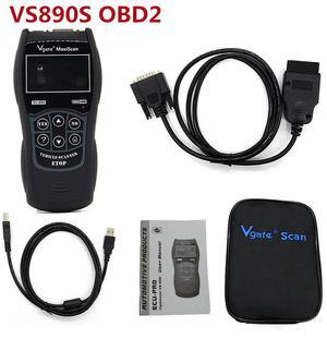 FOR OBD2 Car Fault Code Reader Scan Tool Car VS890 OBD II Diagnostic Tool Engine Test Multi-Language