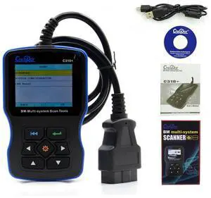 FOR C310 V7.6 Vesion Car Diagnostic For Multi System Scan Tool Auto OBD2 Tool