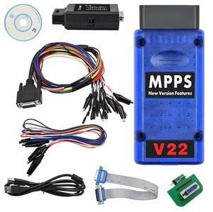 FOR MPPS V18/21/22 Unlock Version Life Time Use Mpps Full Chip With Breakout Tricore Cable OBD2 ECU Programmer Chip Tuning Tool