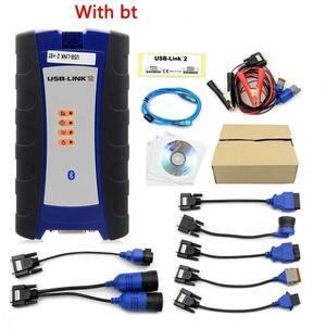 FOR -2 USB Link 2 125032 Diesel Truck Interface diagnostics with software- for Heavy Duty Truck Tool
