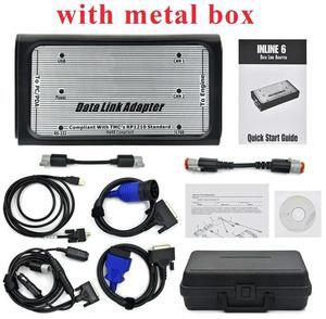 FOR for 6 V8.7 V7.62 Data Heavy Duty for 6 for Diagnostics Complete Heavy Duty Truck Diagnostic Tool