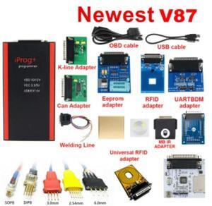 FOR Pro V87 Full Set ECU Key Programmer + Eeprom IMMO Car Radio Air*bag Reset rd Kilometer PK DIG 3 Carprog