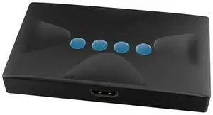 4 Ports KVM Switch USB 4 In 1Out HDMI HD display multi-computer host monitoring mouse keyboard sharing devices MT-HK04