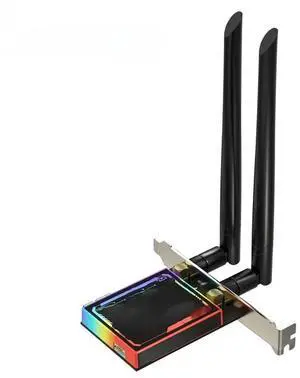Wireless Wifi Adapter Network Card Wi Fi Signal Wi-fi 6 5.1 Dual Band With Colorful Breathing Light