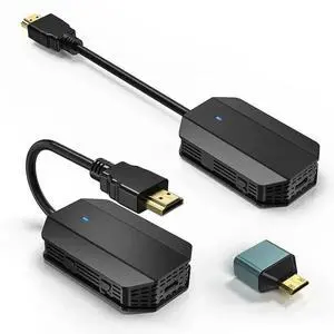 Wireless HDMI Extender 1080P Network- 30M Range Live Stream Screen Sharing Device Video Projection to Monitor HD TV