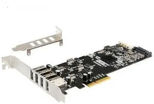 PCI Express USB adapter card PCIe 4X to 4 channel Full speed USB3.0 Expansion card PC Computer TXB058