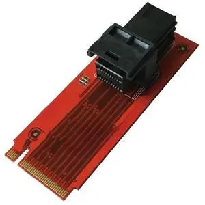 M2(PCIe Gen x4) to SFF-8643 Adapter Connector Connection NVMe U.2 (SFF-8639) SSD Gen3/4 UEFI WIN10