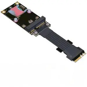 M.2 WiFi A.E Key To Mini Pcie 4.0 Wireless Network Card Adapter Converter M2 WiFi Interface To MPCIE MINIPCIE Expansion Cable