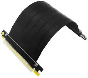 Full Speed PCIE 3.0 X16 Extension Cable Male To Female Server Compatible with N Series Graphics Cards Expansion Converter