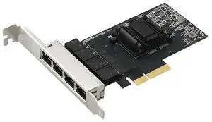 PCIe Network 4 port 2.5G Card 10/100/1000M/2.5G RJ45 Realtek/RT8125B PCI-E LAN Ethernet Network Adapter Card