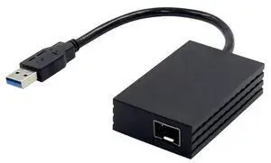 USB 3.0 Gigabit Fiber Ethernet Network Adapter SFP NIC 1000Mbps SX/LX Transceiver RTL8153
