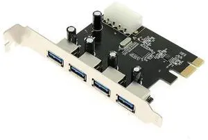 FOR Superspeed 5Gbps 4 ports USB 3.0 PCIe Control Card PCI Express to USB3.0 Converter Adapter Via Chip win10 FOR Superspeed 5Gbps 4 ports USB 3.0 PCIe Control Card PCI Express to USB3.0 Converter Adapter Via Chip win10