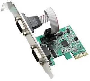 FOR PCIe to 2 Serial Port Expansion card Adapter converter with ASIX/AX99100B DB9 RS232 PCI-E FOR PCIe to 2 Serial Port Expansion card Adapter converter with ASIX/AX99100B DB9 RS232 PCI-E