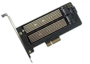 FOR Dual Protocol M.2 NVMe and NGFF SSD to PCI Express M.2 Adapter Card with MKey BKey FOR Dual Protocol M.2 NVMe and NGFF SSD to PCI Express M.2 Adapter Card with MKey BKey